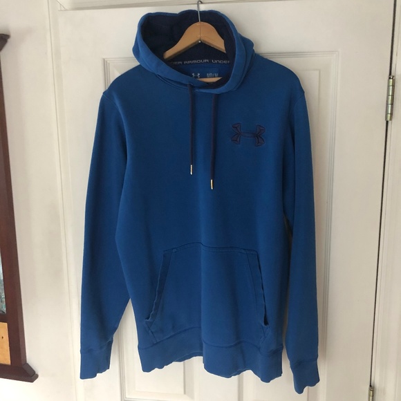 Under Armour Other - Under Armour Storm Blue Hoodie  Sweatshirt Medium